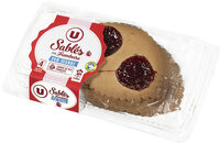 Sablés pur beurre à la framboise