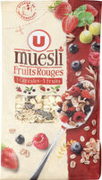 Muesli floconneux aux fruits rouges