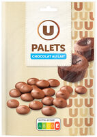 Palets chocolat lait paquet de 200g