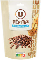 Pépites de chocolat lait sachet de 100g