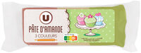 Pâte d'amandes 3 couleurs paquet de 150g