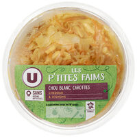 Coleslaw carottes cheddar et oignons