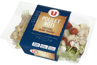 Salade poulet rôti et croûtons de Grana Padano AOP