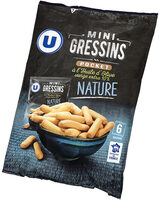 Mini gressins nature