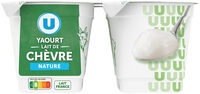 Yaourt au lait de chèvre nature 4x125g