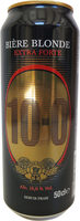 Bière blonde extra forte 10°