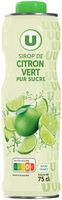 Sirop de citron vert 75cl