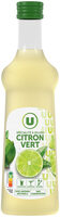 Spécialité à diluer au jus de citron vert à base de concentré avec pulpe 70cl