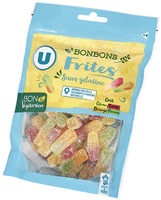 Frites sans gélatine bon & végetarien