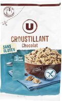 Croustillant au chocolat sans gluten