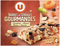 Barres de céréales abricot cacahuètes 140g