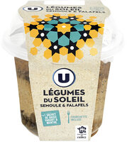 Oriental box semoule légumes et falafels
