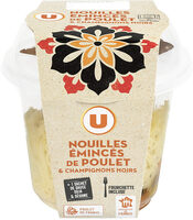 Asian box nouilles aux légumes et poulet