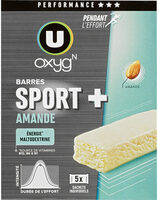 Barres céréales énergie amande, x5, 125g