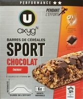 Barres de céréales sport