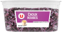 Choux rouges émincés et assaisonnés 300g
