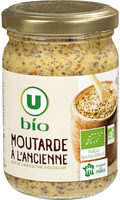 Moutarde à l'ancienne au vinaigre cidre bio