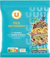 Bonbons fils gélifiés qui piquent 180g