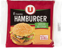 Tranches de fromage fondu_saveurs ketchup 19% de mg