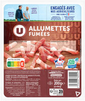 Allumettes fumées - 2x100g