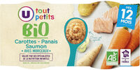 Bols carottes panais saumon U_TOUT_PETITS Bio