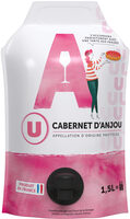 Vin rosé Cabernet d'anjou AOP, Pouch, - 1,5l