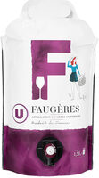Vin rouge AOC Faugéres