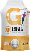 Côtes de Gascogne IGP blanc fontaine à vin 1,5L