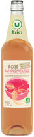 Boisson aromatisée à base de vin rosé pamplemousse 8°, 75cl