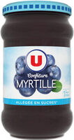 Confiture de myrtille allégée