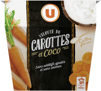 Velouté de carotte au lait de coco