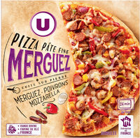 Pizza merguez 350g