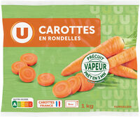 Carottes cuites rondelles