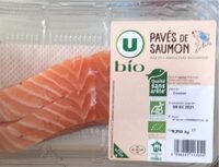 Pavé de saumon atlantique avec pea