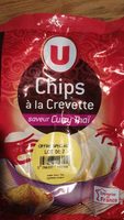 Chips crevettes saveur curry thai