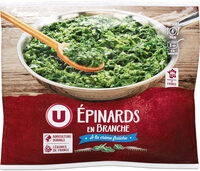 Epinards branches crème