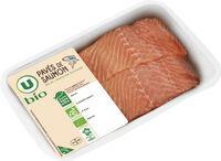 Pavé de saumon Atlantique avec pea