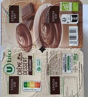 Crème dessert chocolat - 4x95g