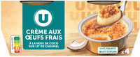 Creme aux oeufs frais