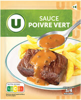 Sauce déshydratée Poivre Vert sachet de 30g