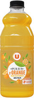 Pur jus d'orange avec pulpe flash pasteurisé, réfrigéré 1,5l
