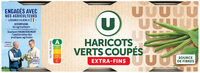 Haricots verts extra fins - 3 boîtes de 110g