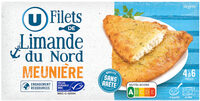 Filet de limande du Nord meunière 400g