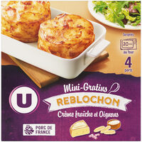 Mini gratins reblochon