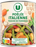Légumes cuisinés Pôélée italienne - Boîte 580g