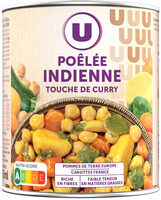 Légumes cuisinés Pôélée indienne - Boîte 580g