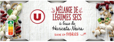 Mélange de Légumes Secs à Base de Haricots Noirs