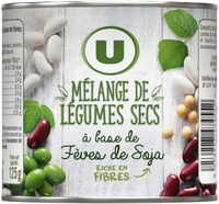 Mélange de légumes secs et fèves de soja