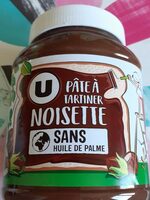 Pâte à tartiner sans huile de palme