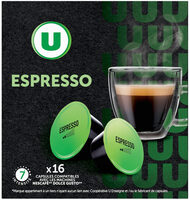 Café Capsules espresso - compatible DOLCE GUSTO - x16